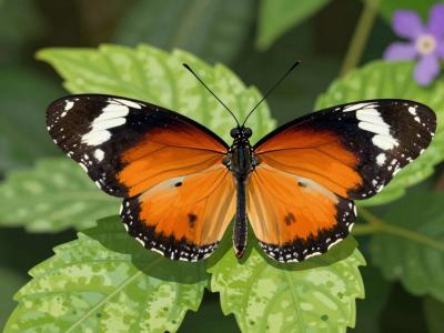 AI-generated illustration of Butterfly Conservatory