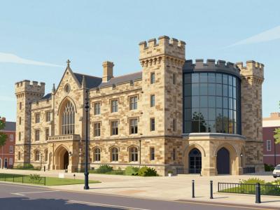 AI-generated illustration of Canadian Museum of History