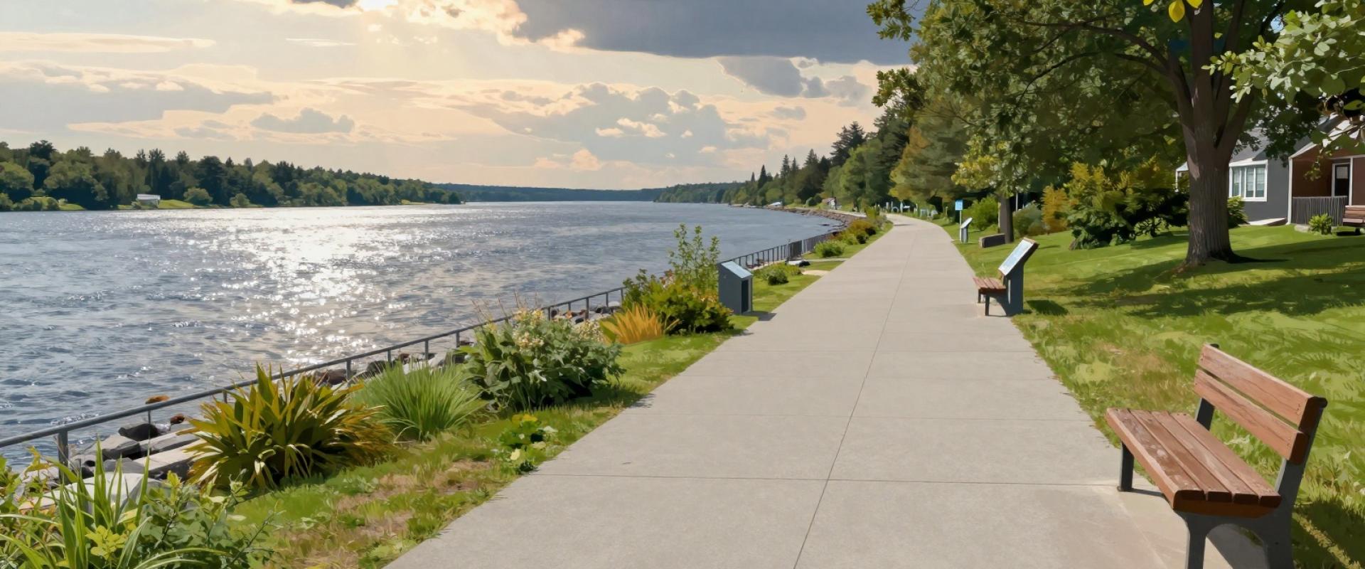 Kamouraska Scenic Waterfront Promenade