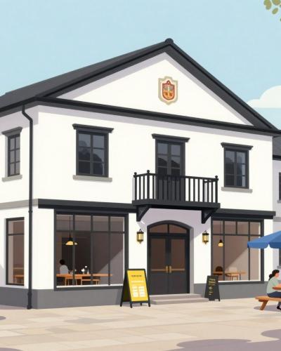 AI-generated illustration of Samuel's Coffee House