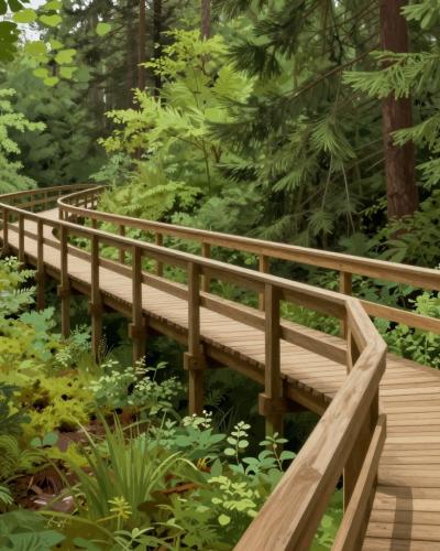 AI-generated illustration of Sentier des Sommets (Summit Trail)
