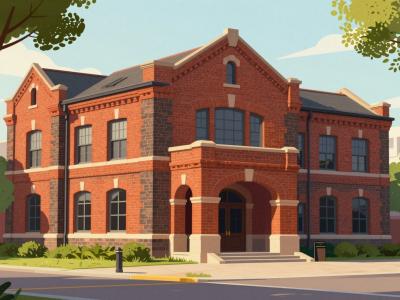 AI-generated illustration of Smiths Falls Community Theatre
