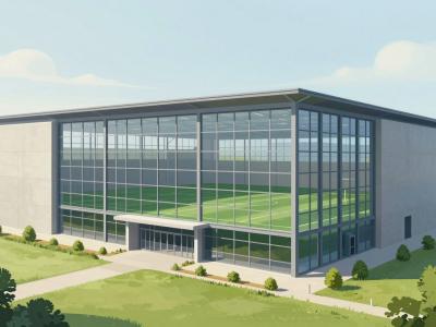 AI-generated illustration of Vaughan Sportsplex