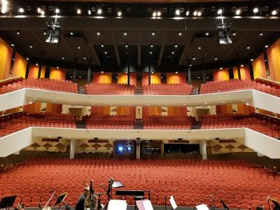 The Great Hall auditorium of FirstOntario Concert Hall, Hamilton