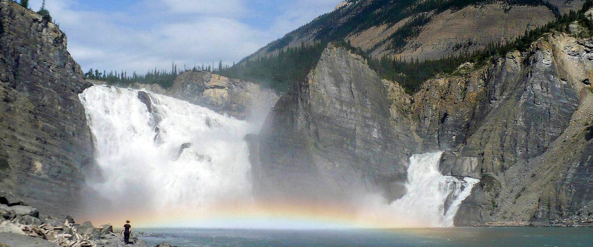 Virginia Falls on the South Nahanni River, Northwest Territories