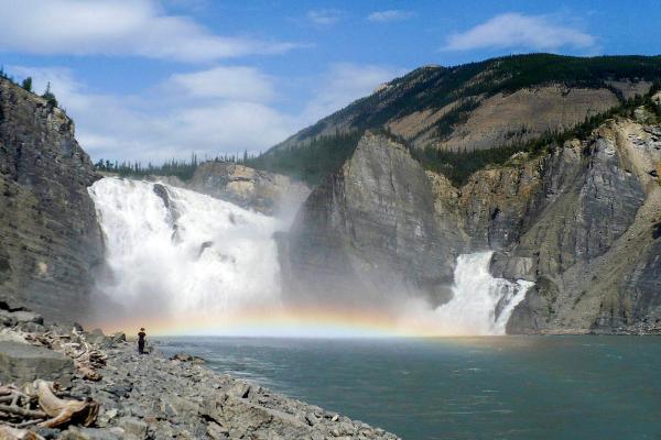 Virginia Falls on the South Nahanni River, Northwest Territories