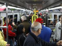 Riding the SkyTrain