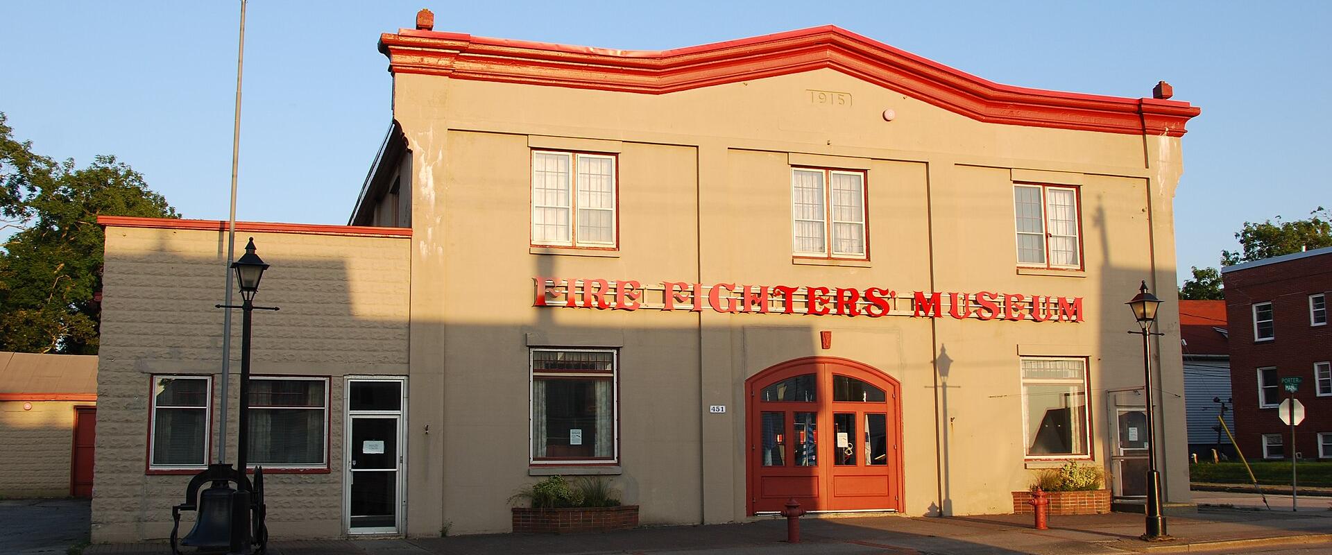 The Firefighters' Museum of Nova Scotia on Main Street in Yarmouth