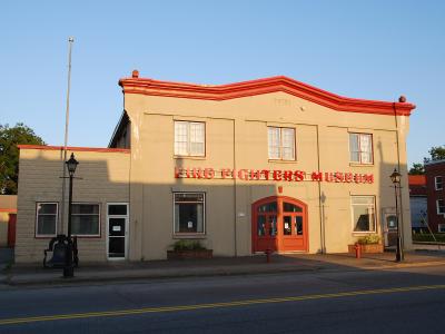 The Firefighters' Museum of Nova Scotia on Main Street in Yarmouth